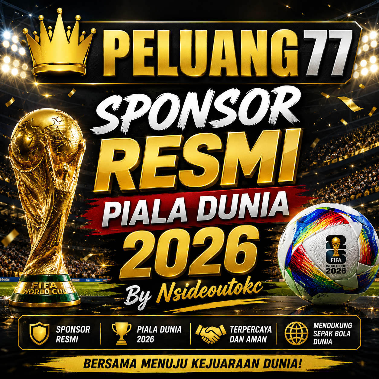 PELUANG77 # Sponsor Resmi Piala Dunia 2026 By Nsideoutokc